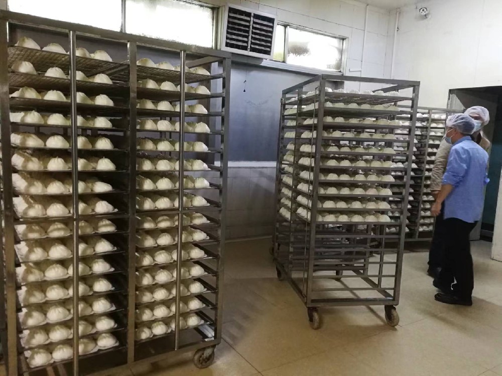 北京大型食品公司饅頭加工車間